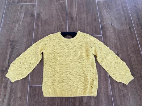 Žltý sveter, lindex,134