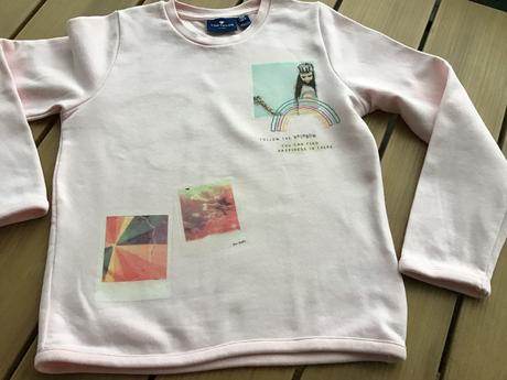 Mikinka s duhou tom tailor 116/122, tom tailor,116