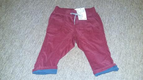 Krasne zateplene nohavice, h&m,68