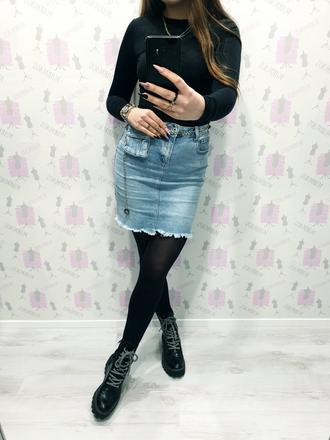 Rifľová sukňa m, m