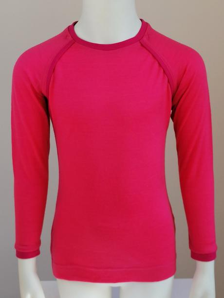 Merino tričko s dlhým rukávom, 80 - 122