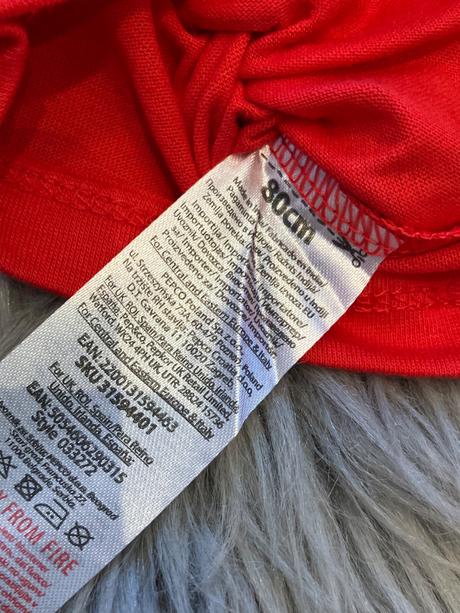 Dievčenské tričko minnie a mickey vianoce (80), pepco,80