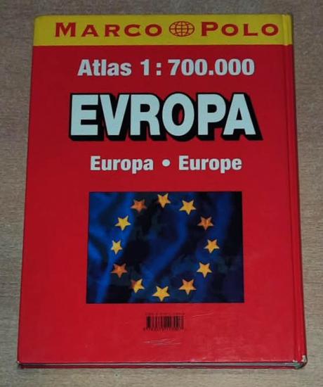 Predám atlas europa - marco polo, 