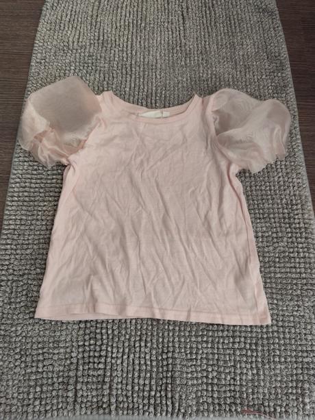 Tričko s volánikmi 110/116, 116