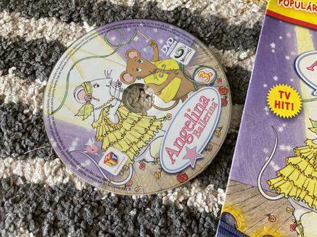 Dvd angelina ballerina 3,