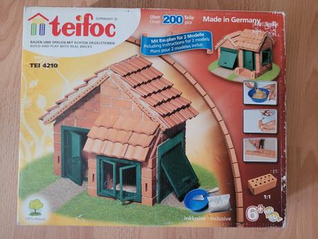 Teifoc 200 ks vymuruj si vlastný domček, 