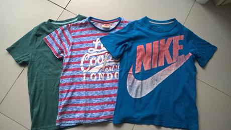 Tričká 3 ks, nike,140