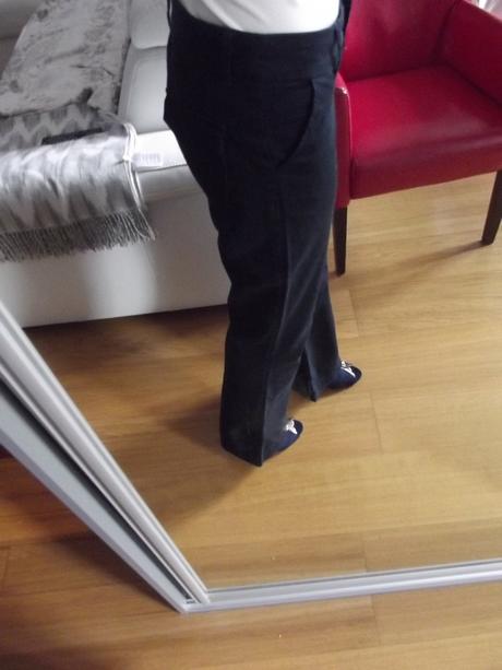 Nohavice sportovo-elegantne, h&m,m