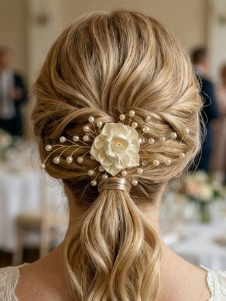 Vanilková perlová elegancia, 