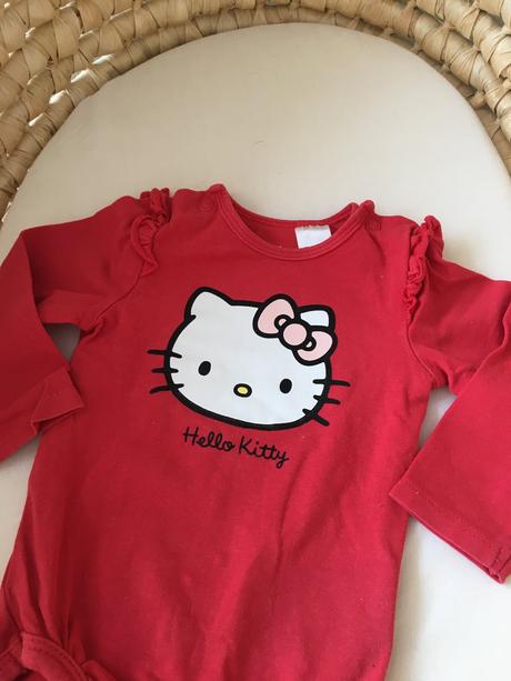 Body pre dievčatko hello kitty, h&m,62