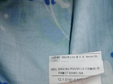 Bavlnená blúzka, benetton,m