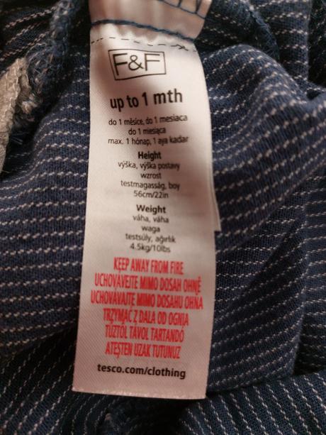 Krásne nohavky newborn, f&f,50