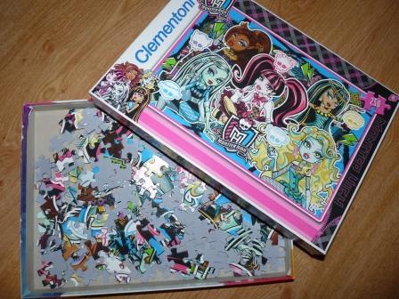 Puzzle monster high, 
