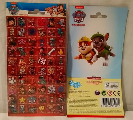 Samolepky c - labková patrola 1, totum,