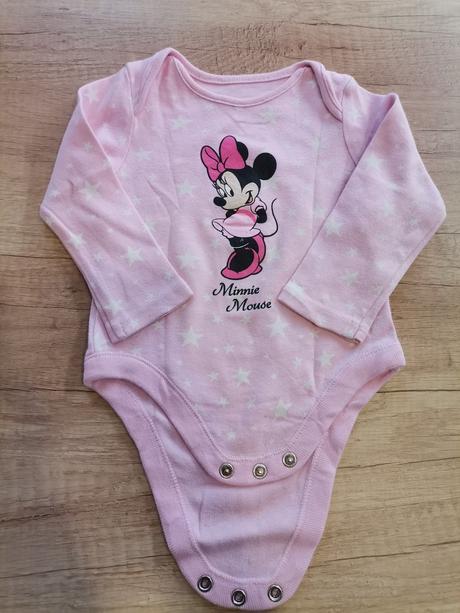 Dievčenské ružové body minnie, disney,62