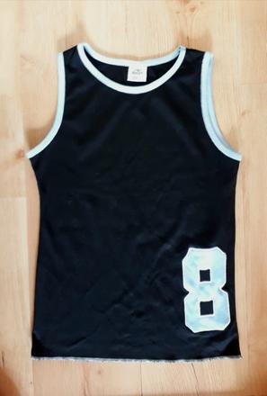 Nenosené elastické tričko, s