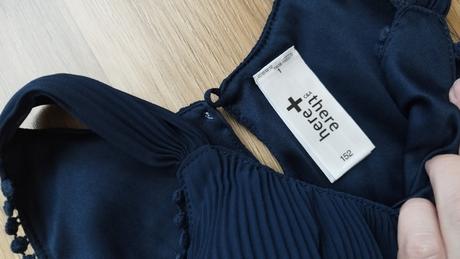 Tmavomodré šaty 152, c&a,152