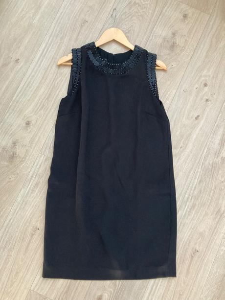 Čierne minišaty, mango,m