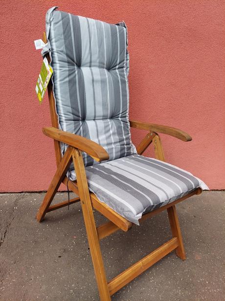 Polohovacie kreslo 2ks + podložky, 