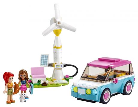 Lego friends "olivia a jej elektromobil", 
