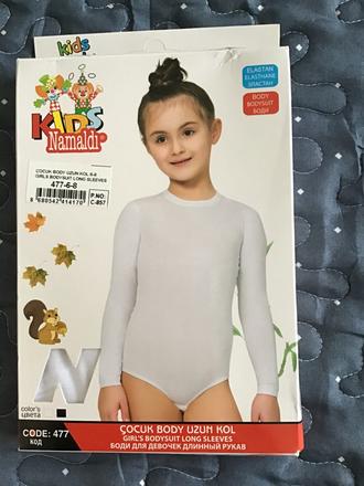 Body s dlhým rukávom 6-8 r, 122