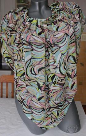 Letne ponco - bluzka, h&m,s