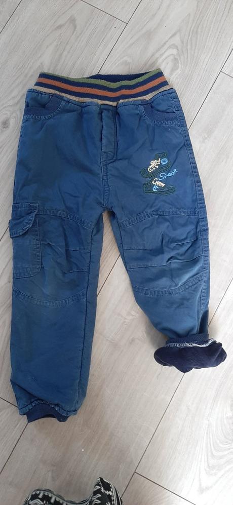 Zateplene nohavice na 5r, 104