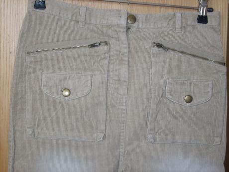 Kordová sukňa, bay,36