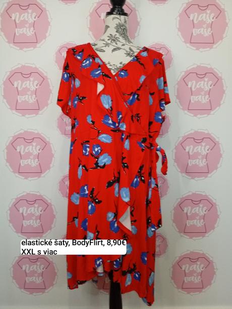 Elastické šaty s viazaním bodyflirt, xxl