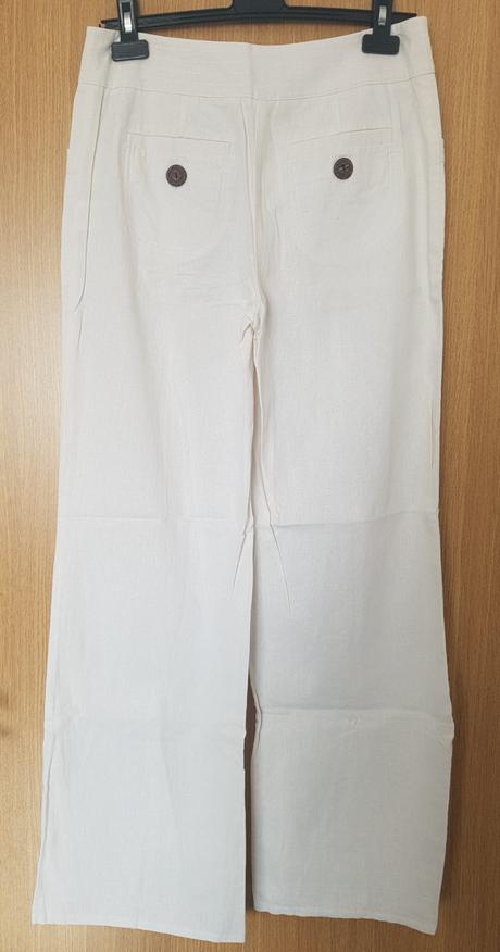 Siroke prirodne nohavice - rozne, s