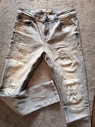 Pánske rifle, fishbone,34