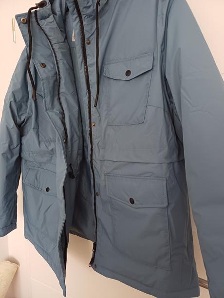 Dámska modrá bunda, bonprix,48