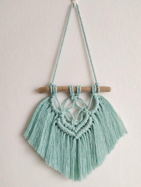 Macrame závesná dekorácia, 