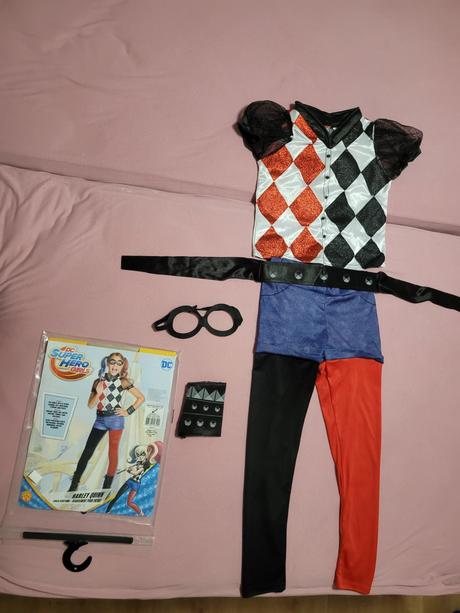 Karnevalový kostým harley quinn,
