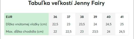 Tenisky jenny fairy, 38