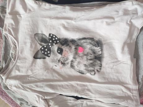 Tričká dlhý rukáv 5pack plus darček, h&m,122