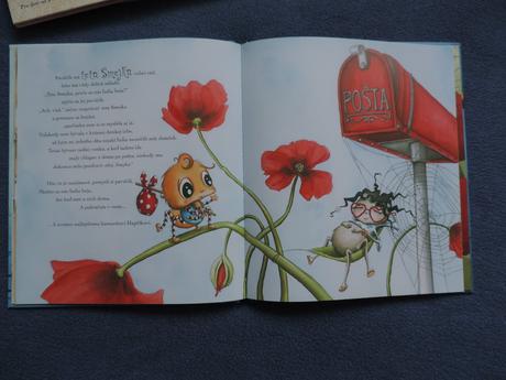 Knihy pavúčik zlatúšik, 4 ks, 