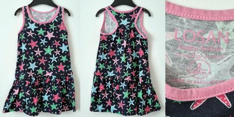 Dievčenské letné šaty, losan,92