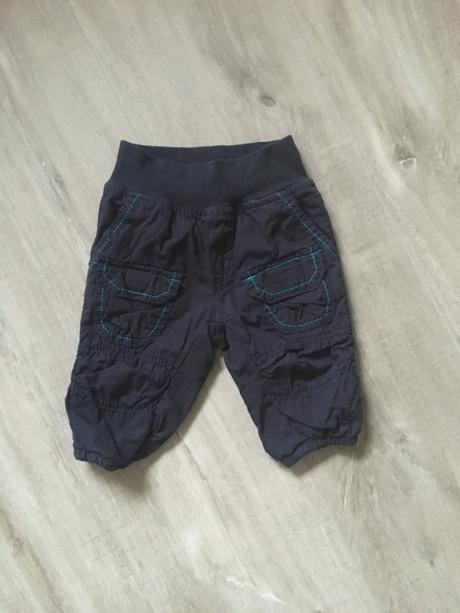 3x zateplené nohavice, h&m,62