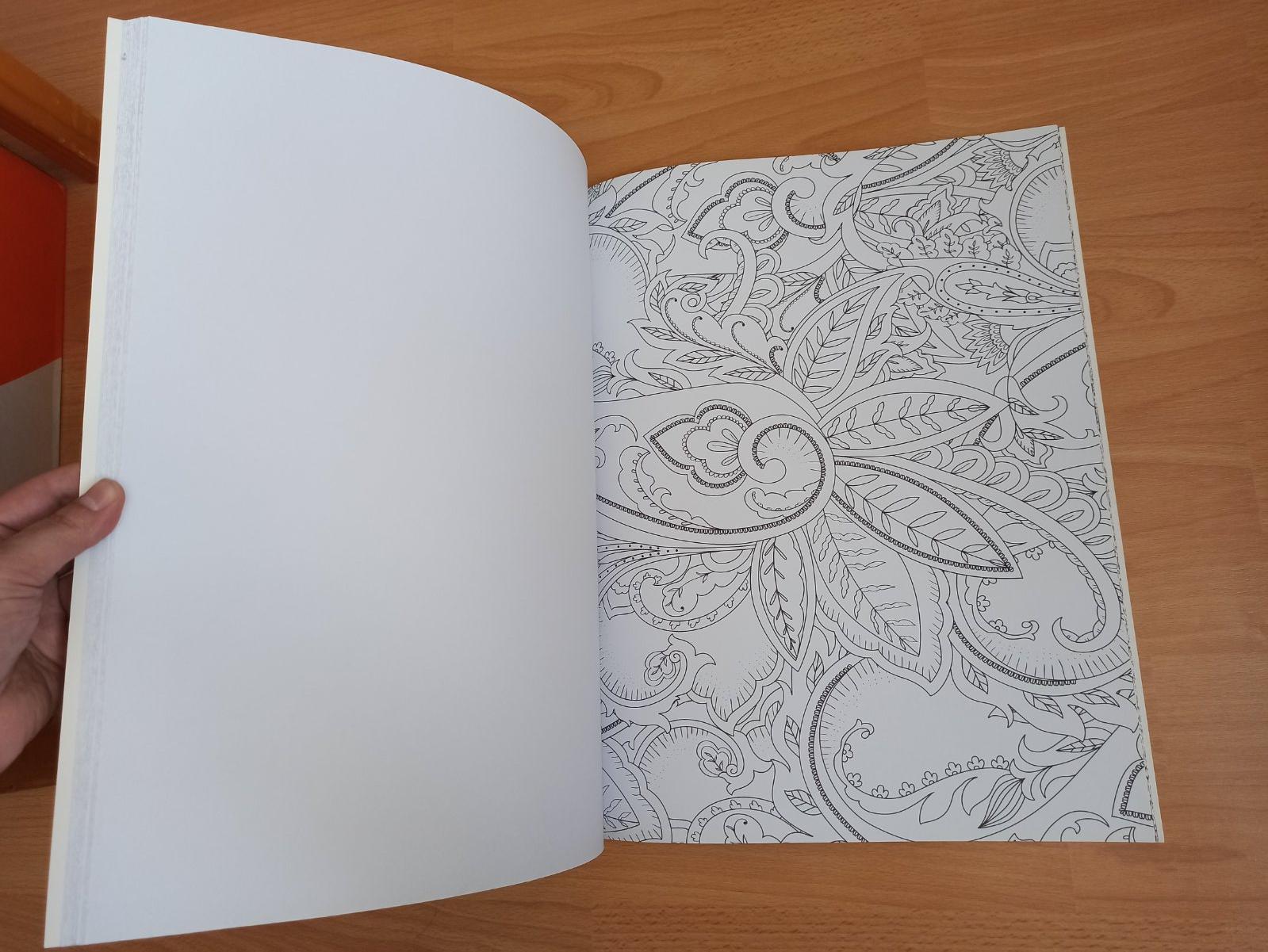 Enormous colouring book for adults, - 10 € od predávajúcej babatkoling ...
