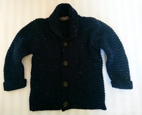 Chlapčenský acrylový tmavo modrý sveter, primark, primark,92