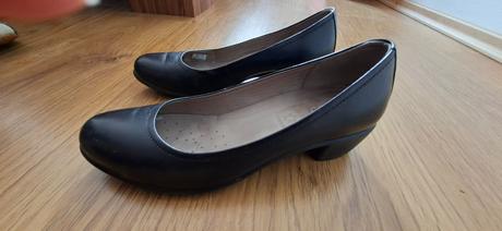 Lodičky kožené, ecco,37