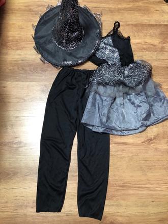 Bosorka karnevalový kostým pre diwvčatá, 