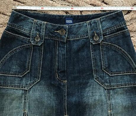 Džínsová sukňa cecil s/m, m