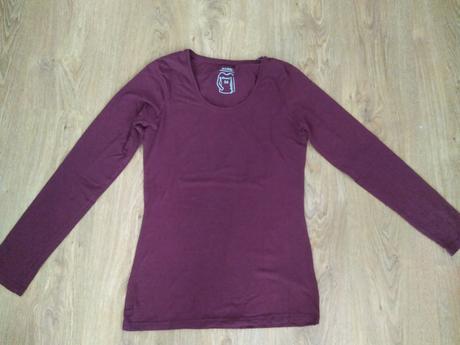 Tričko bordové 34/36, kik,36