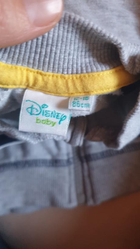 Mikinky a funkcne tricko 86/92 a prechodna vesta, disney,86