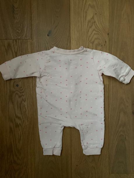 Výpredaj - 30 percent - overal s guličkami na zips, fox & bunny,62