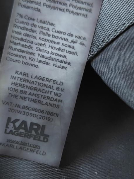 Karl lagerfeld icon original ruksak/taska, karl lagerfeld