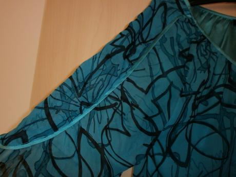 Tyrkysová tunika alebo minišaty vila clothes, m