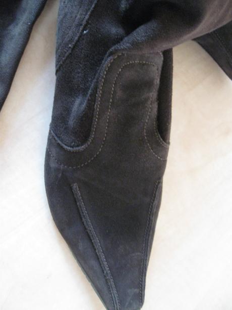 Tmavohnedé čižmičky vhodné na jeseň/jar, esprit,40